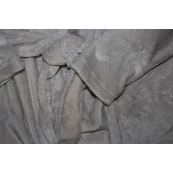 UGG WOMEN'S MARLOW PLUSH COZY LONG BATH ROBE MOONBEAN NWT - Picture 8 of 9